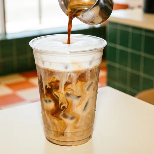 Latté glacé