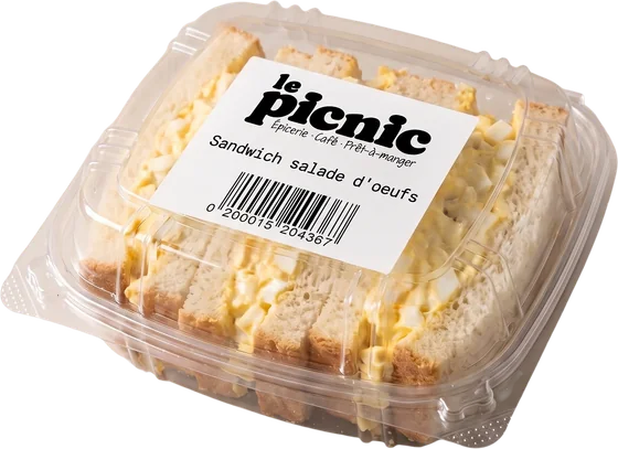 Sandwich salade d’oeufs