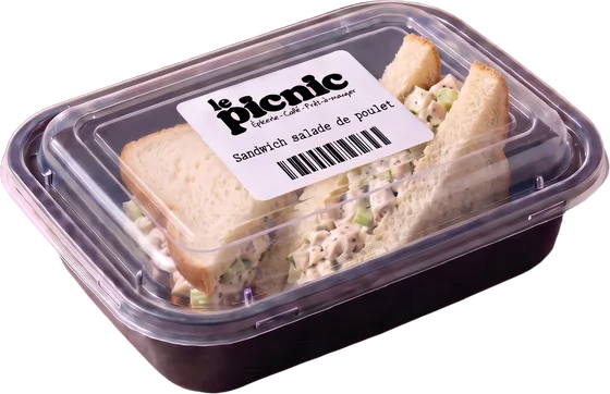 Sandwich salade de poulet